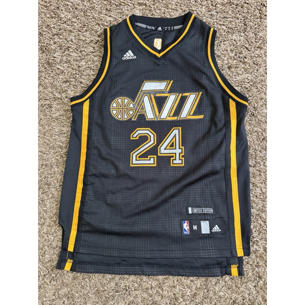 Adidas Utah Jazz Paul Millsap NBA Swingman Jersey Youth Size Medium